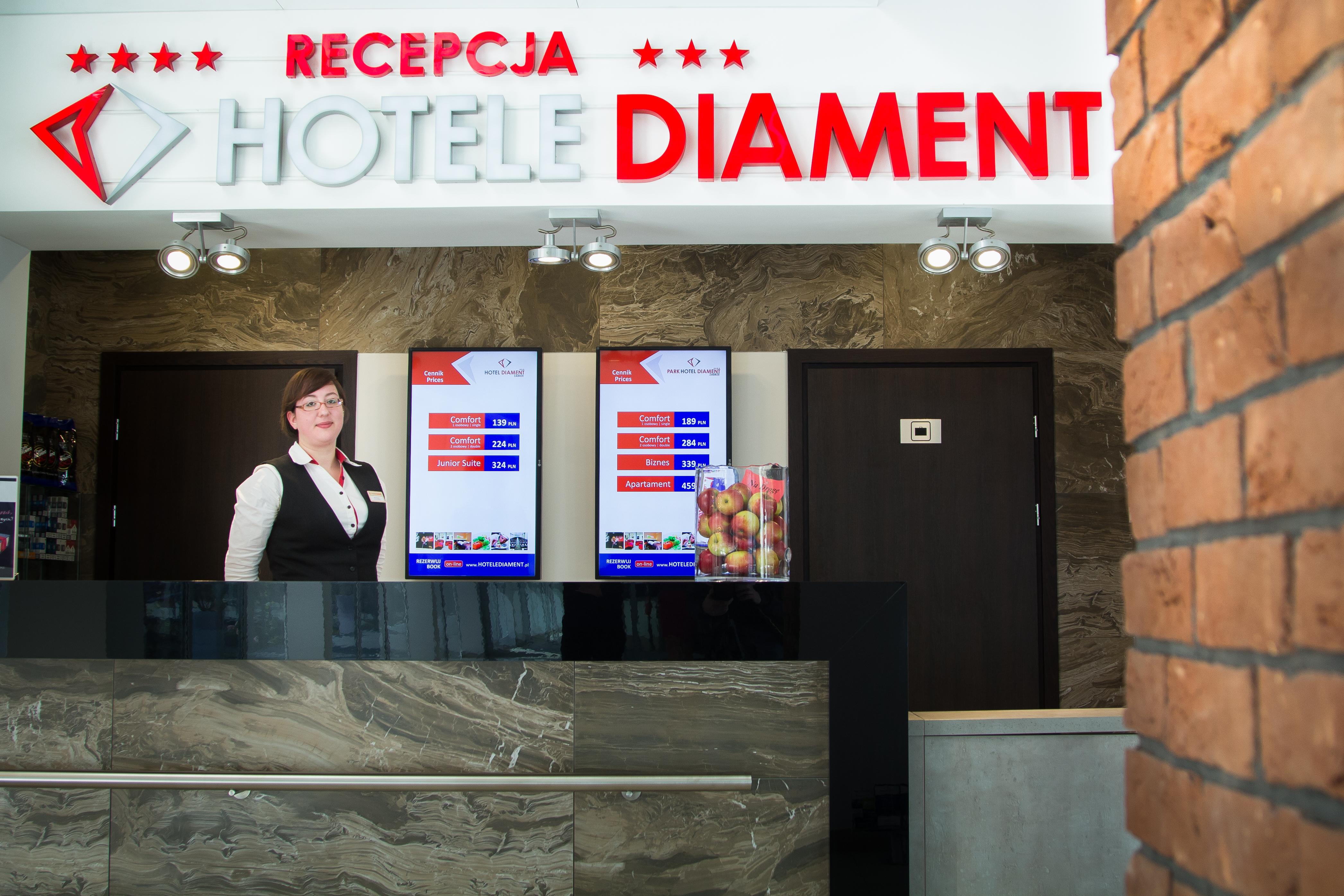 Hotel Diament Zabrze - Gliwice Beltér fotó